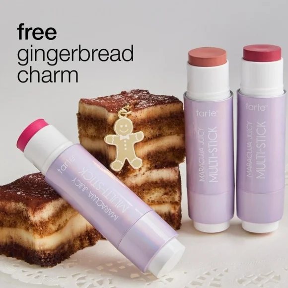 Tarte 6-Piece Limited Edition Kindness Café Maracuja Juicy Multi-stick Set, New - Picture 3 of 6